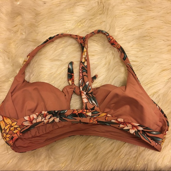 Reversible Floral Bikini Top - Picture 2 of 2